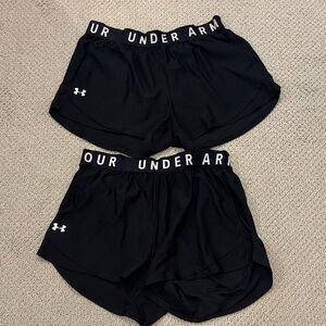 2 Pair of Under Armour Womens Workout Short 1X